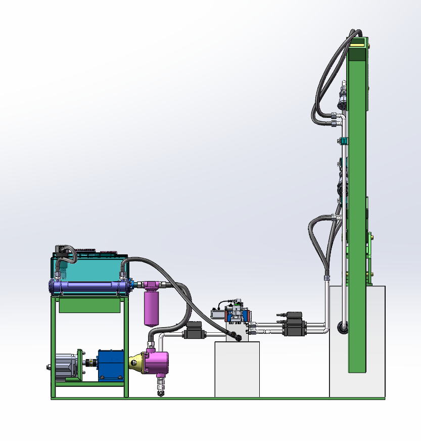 基于修前机臂架的喷药结构设计（SW+CAD+说明书）